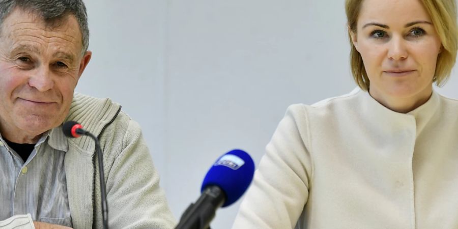 Werden 2023 zum zweiten Mal gemeinsam einen Wahlkampf führen: Ernst Stocker und Natalie Rickli (v.l.)
