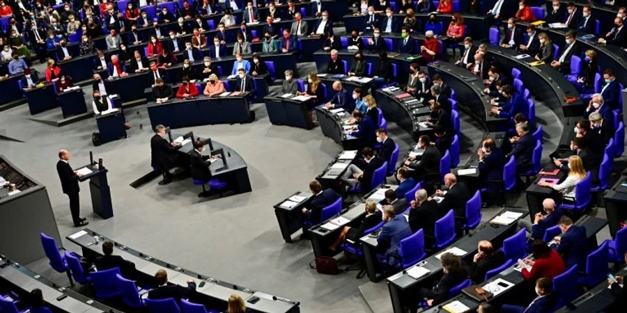 Plenum des Bundestags