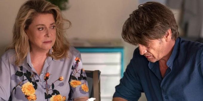 Crystal (Catherine Deneuve) kann das Schicksal ihres Sohnes Benjamin (Benoît Magimel) nur schwer akzeptieren. Foto: Laurent Champoussin/Studiocanal GmbH/dpa Crystal (Catherine Deneuve) kann das Schicksal ihres Sohnes Benjamin (Benoît Magimel) nur schwer akzeptieren. Foto: Laurent Champoussin/Studiocanal GmbH/dpa