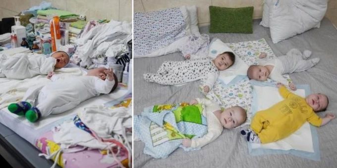 «Täglich Bomben» - Leihmutter-Babys warten im Ukraine-Bunker auf Eltern