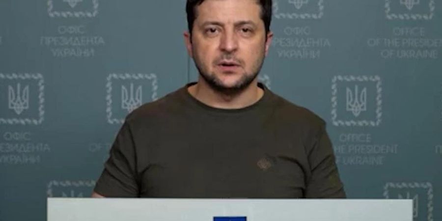 Der Präsident der Ukraine, Wolodymyr Selenskyj, spricht von Hunderten gefangenen russischen Soldaten. Foto: -/Ukrainian President/telegram/dpa
