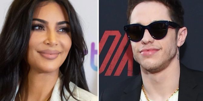 kim kardashian pete davidson