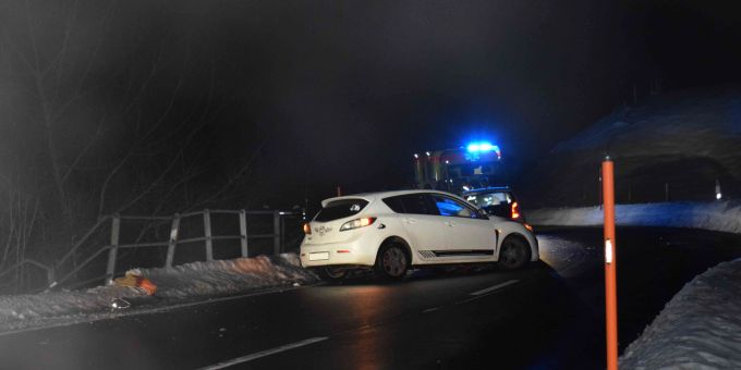 Am Auto entstand Totalschaden. Unfall