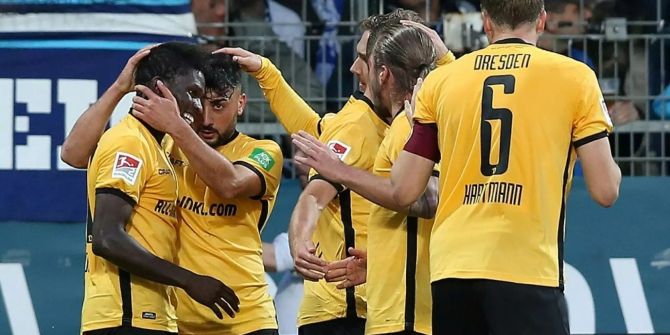 Spieler von Dynamo Dresden.
