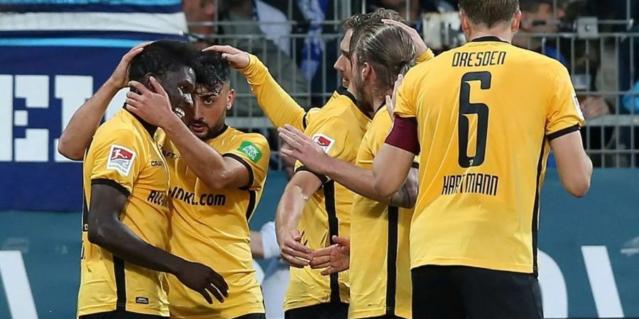 Spieler von Dynamo Dresden.