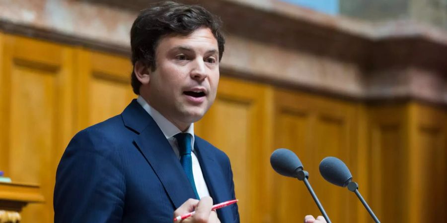 Guillaume Barazzone, CVP-GE, spricht während einer Debatte im Nationalrat, während der Sommersession der Eidgenössischen Räte, am Dienstag, 29. Mai 2018 in Bern.