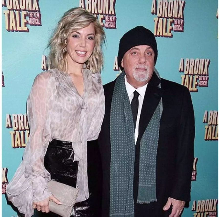 Billy Joel mit seiner Frau Alexis.