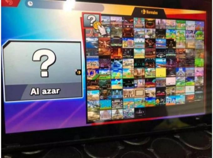 Die Folgen dieser verfrühten Veröffentlichung ist natürlich, dass im Internet nun Spoiler auftauchen könnten. Die Kartenauswahl aus Super Smash Bros. Ultimate.