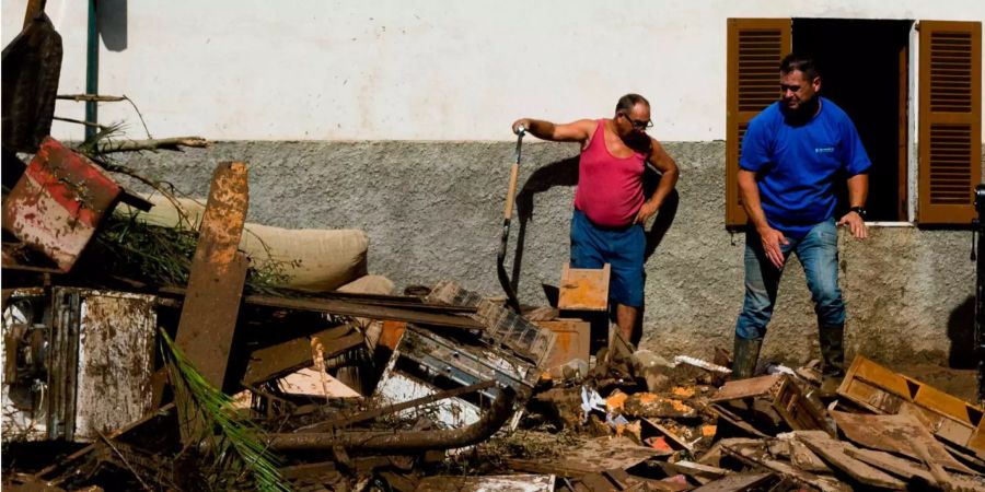 Das Unwetter in Mallorca hat zahlreiche Häuser überflutet.