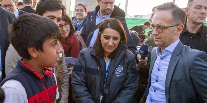 Heiko Maas besucht den Irak.