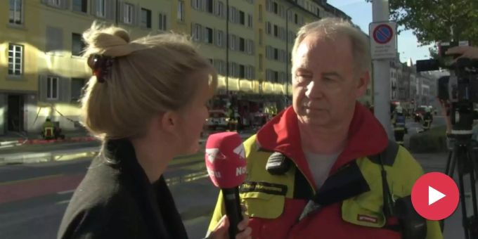 Grossbrand in Luzern - «Der Bewohner musste ins Spital gebracht werden»
