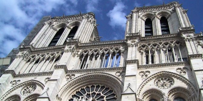Die Notre-Dame in Paris.