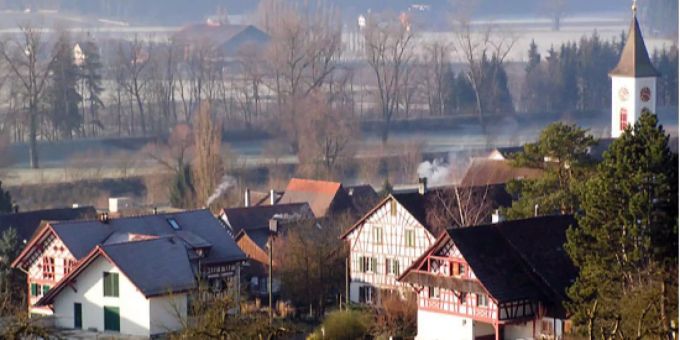 Ansicht der Gemeinde Uesslingen-Buch im Kanton Thurgau. Ansicht der Gemeinde Uesslingen-Buch im Kanton Thurgau.