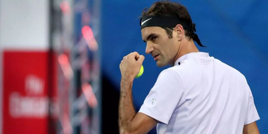 Federer lässt Zverev nach dem ersten Satz keine Chance.