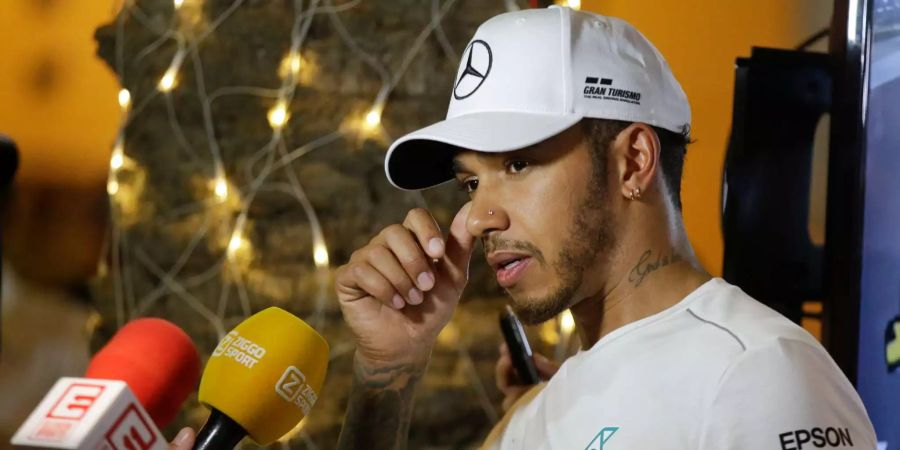 Lewis Hamilton ist auf eine grosse Aufholjagd angewiesen.