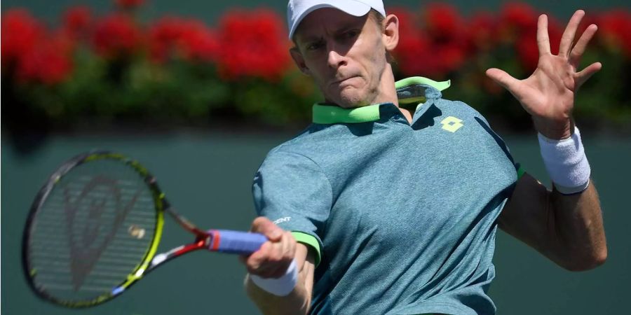 Ab dem Viertelfinal könnte es definitiv haarig werden: Kevin Anderson wäre der designierte Gegner