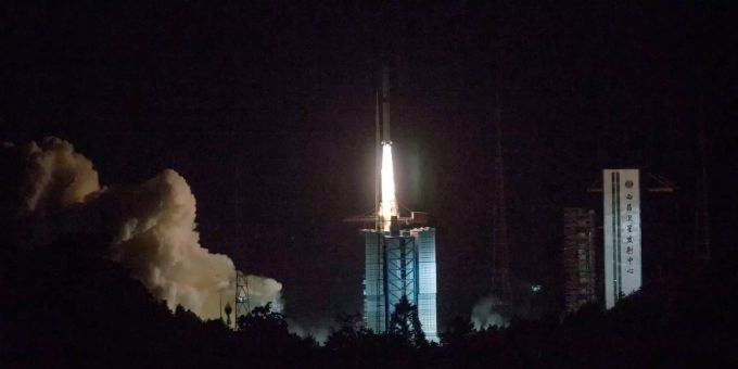 In China - Vorbereitung für Start von Kernmodul Raumstation läuft
