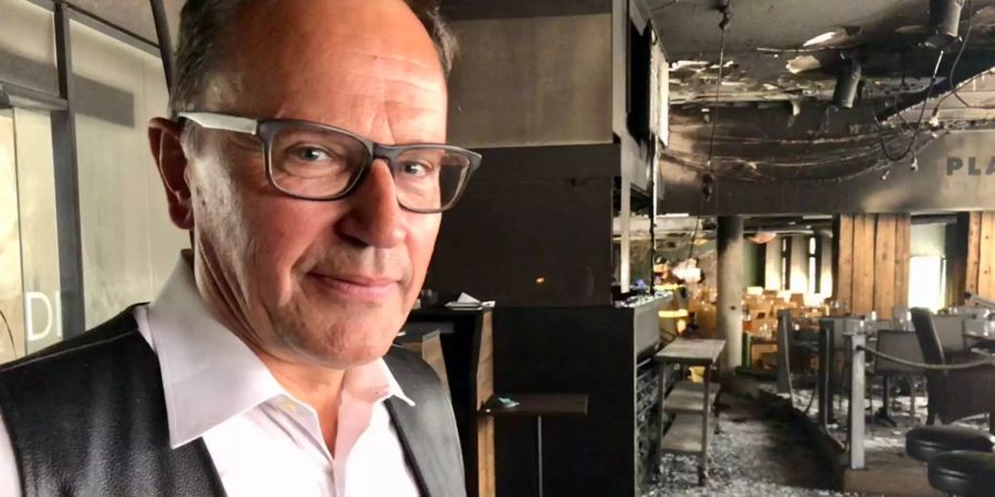Christian Gfeller, Innhaber des Restaurants Plattform.