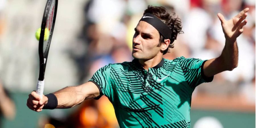 Federer in Indian Wells 2017