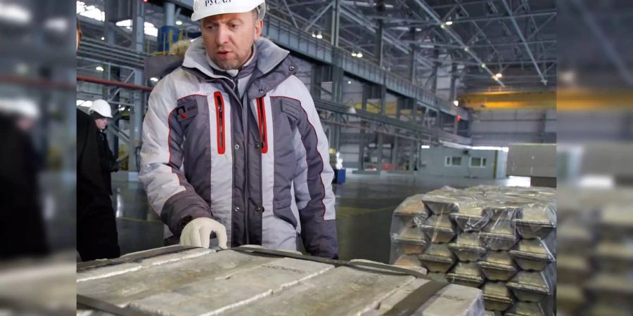 Rusal ist der weltweit zweitgrösste Hersteller von Aluminium.