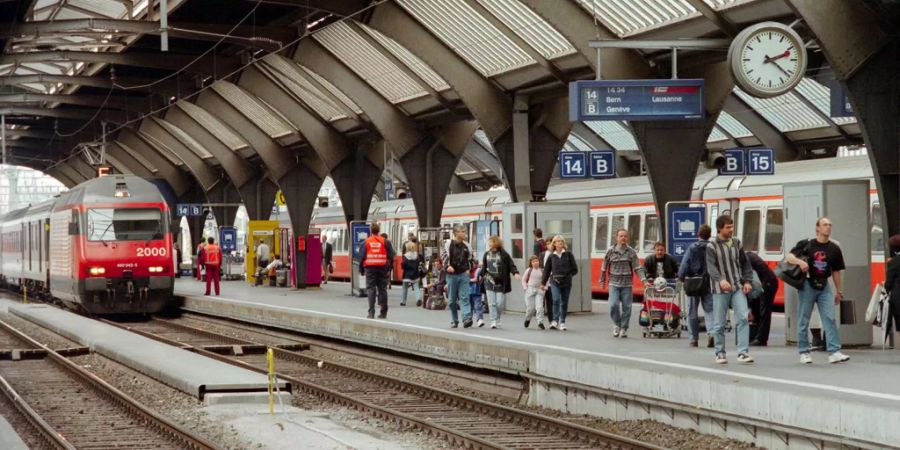 Zwischen Winterthur ZH und St. Gallen ist der Bahnverkehr eingeschränkt.