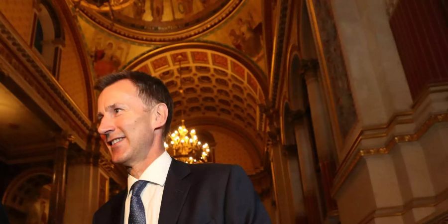 Der konservative Jeremy Hunt ist neuer britischer Aussenminister.