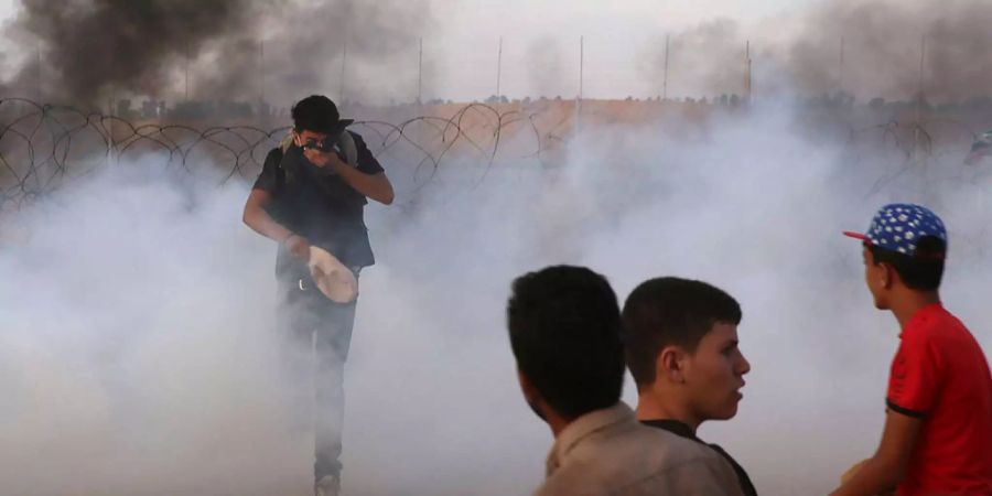 Brennende Reifen, Branddrachen und Brandballons: Proteste im Gazastreifen sind erneut eskaliert (Symbolbild).