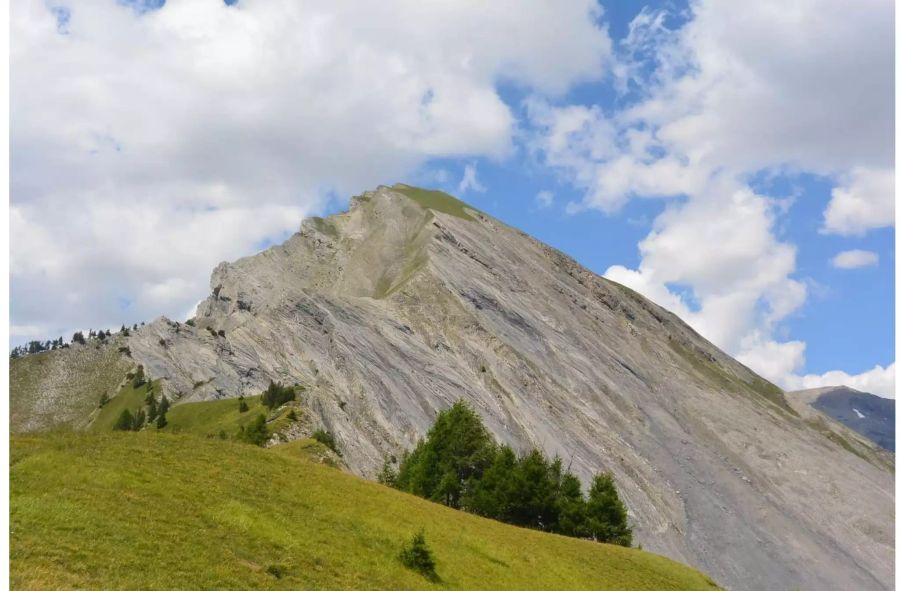 Der Gleitschirmpilot prallte gegen die Südflanke des Pra-Roua-Gipfels.