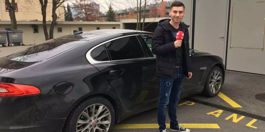 Jetmir Idrizi hat seinen Jaguar wieder.