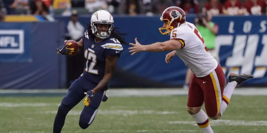 Weiterhin eines der heissesten Teams der Stunde sind die Los Angeles Chargers. Gegen die Redskins gewinnt die Truppe von Quarterback Philipp Rivers locker mit 30 zu 13. Am Samstagabend steigt in der AFC West das wohl entscheidende Spiel um den Division-Sieg gegen die Kansas City Chiefs.