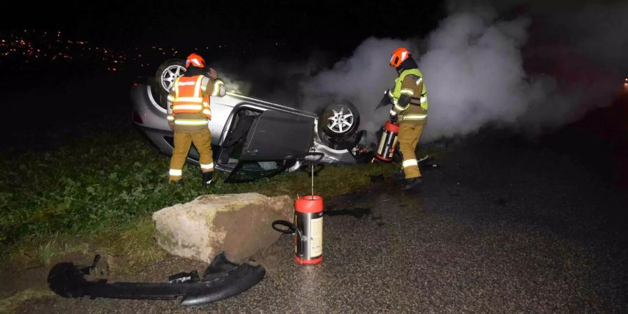 Die Feuerwehr konnte den Brand rasch löschen.