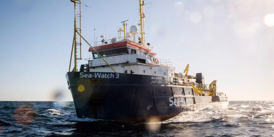 Sea-Watch 3 im Mittelmeer