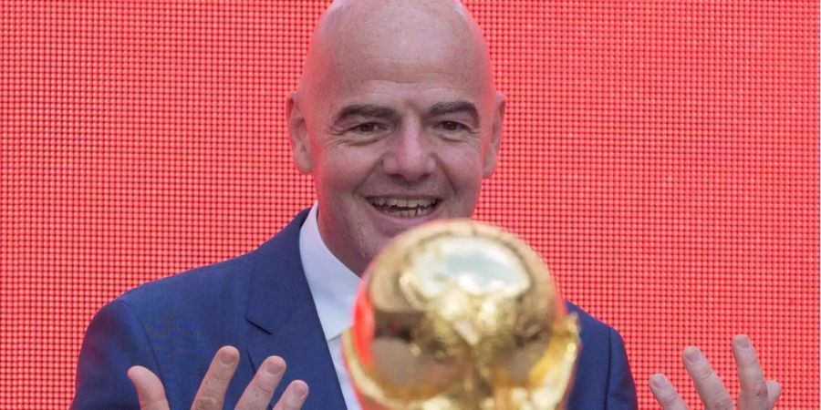 Giovanni Infantino zeigt sich erfreut über die neuen WM-Prämien.