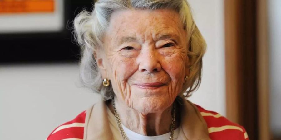 Rosamunde Pilcher 2012 zu Besuch in Berlin. Foto: Jens Kalaene