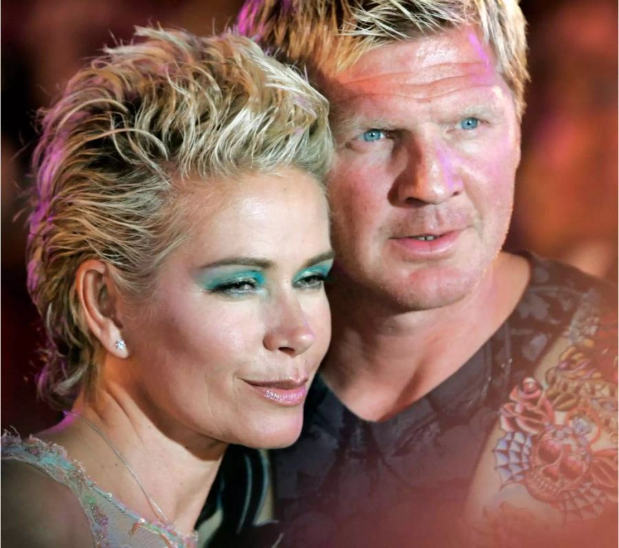 Claudia Effenberg und Ex-Fussballer Stefan Effenberg 2008 am Life Ball in Wien.