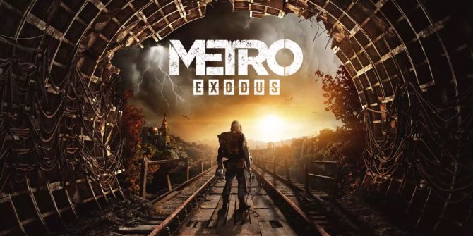 Metro Exodus: Artjom am Ende eines Tunnels.