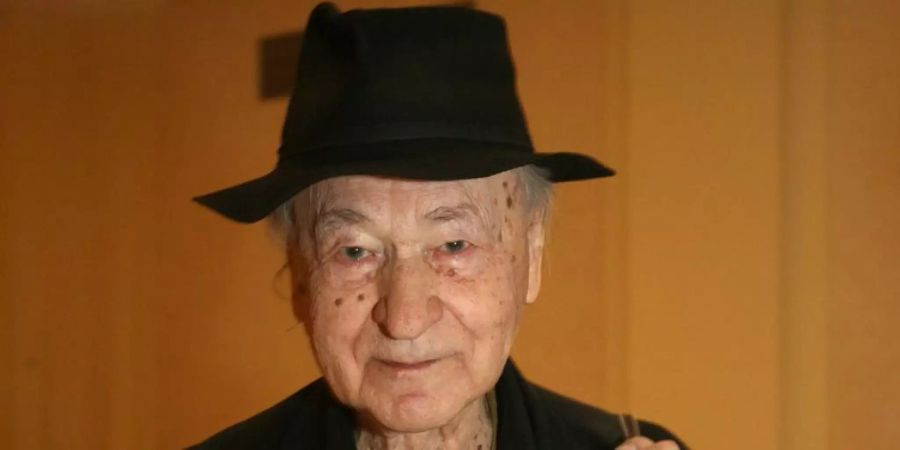 Filmregisseur Jonas Mekas.