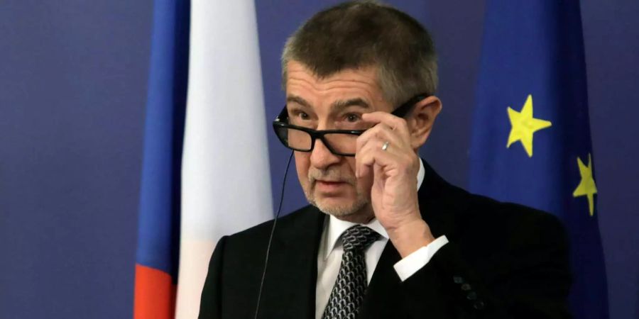 Seine Partei (ANO) will den Wehrunterricht in tschechischen Schulen einführen: Andrej Babis.