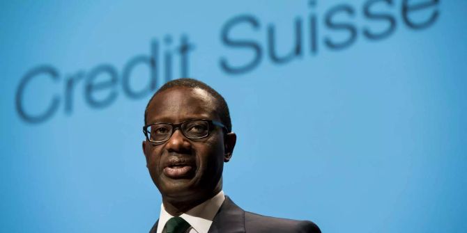 Tidjane Thiam Credit Suisse