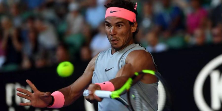 In blendender Verfassung: Rafael Nadal lässt auch in Runde zwei nichts anbrennen.