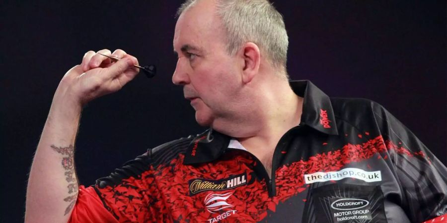 Darts-Legende: Phil Taylor spielt zum Ende seiner Karriere um den 17. WM-Titel