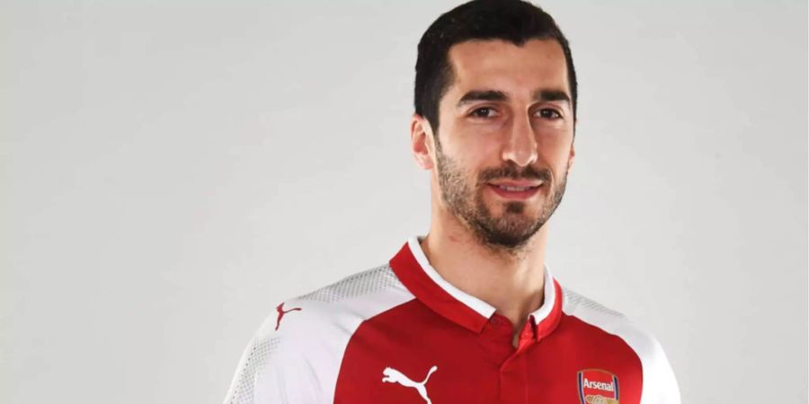 Henrikh Mkhitaryan im Dress von Arsenal. Auch er streikte sich vom BVB weg.