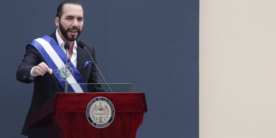 Nayib Bukele ist Präsident El Salvadors.