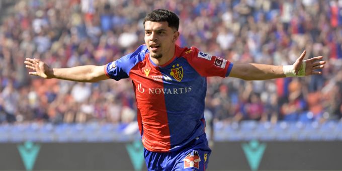 Stürmer Zeki Amdouni hat grossen Anteil am Conference-League-Coup des FC Basel. FC Basel
