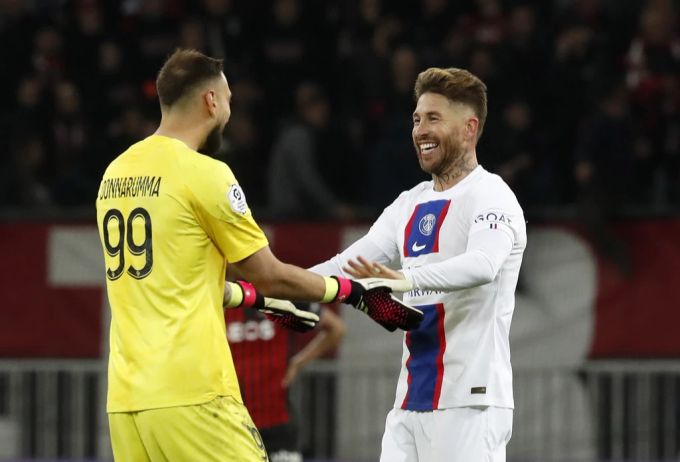 Donnarumma hält gegen Nizza stark, Sergio Ramos trifft. PSG