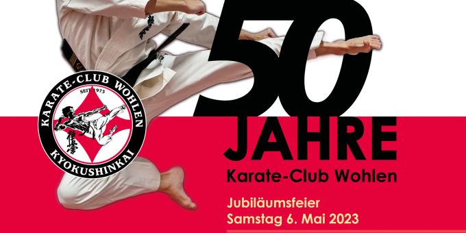 Der Karate-Club Wohlen feiert sein 50-jähriges Jubiläum.