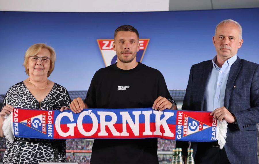 Mittlerweile spielt Lukas Podolski bei Gornik Zabreze in Polen.