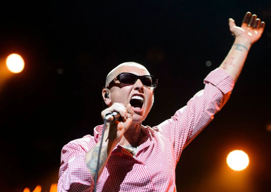 Sinéad O'Connor bei einem Auftritt beim Montreux Jazz Festival im Jahr 2015.