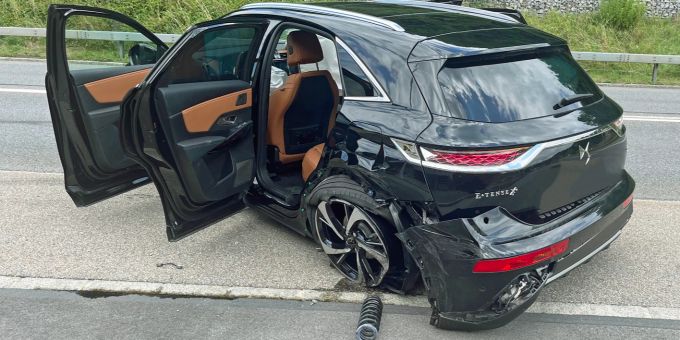 Wolhusen LU: Streifkollision zwischen zwei Autos Wolhusen LU
