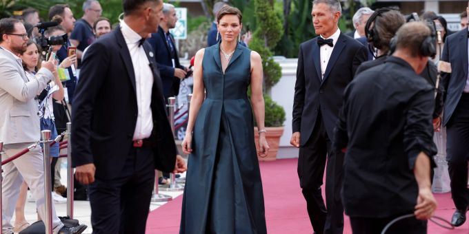 Der letzte, öffentliche Auftritt von Charlène von Monaco am 20. Juni beim Nymphes D'Or - Golden Nymphs Award. Charlène von Monaco